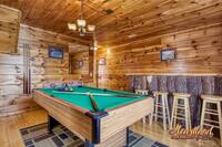 Pool Table in Game Room